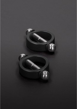 Steel - Magnetyczne klipsy do sutkow z aluminiowym pierścieniem