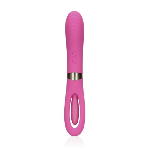 Loveline Exuberant Pink - dwustronny model do stymulacji punktu G