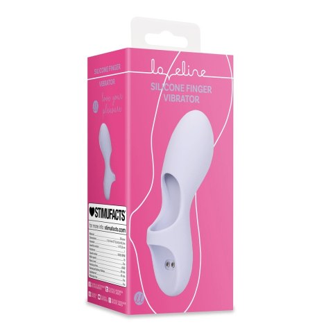 Loveline Finger Vibe Lavender - silikonowy model na palec, kompaktowy