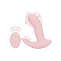Loveline Fingering Motion Cherry Chiffon - masażer zdalny do punktu G i łechtaczki