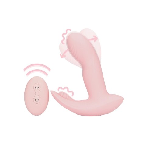 Loveline Fingering Motion Cherry Chiffon - masażer zdalny do punktu G i łechtaczki