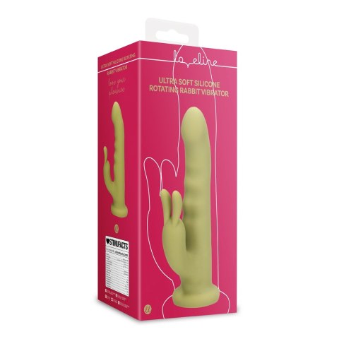 Loveline Spring Sage - Wibrator z obrotowymi koralikami, punkt G, silikon