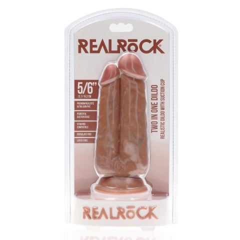 RealRock Model 15,2 cm - dwustronny element anatomiczny z przyssawką