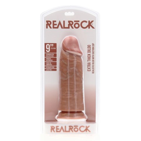 RealRock Model 23 cm - Anatomiczny, elastyczny system mocowania