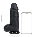 RealRock Model 23 cm - anatomiczny system intymny z przyssawką