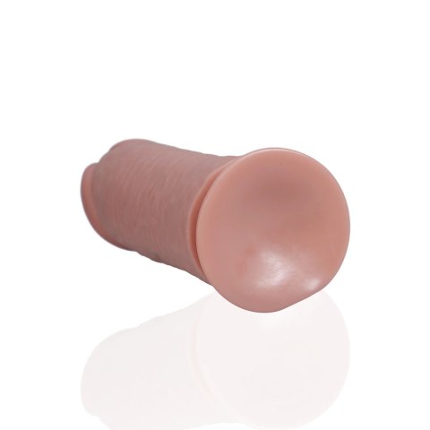RealRock Model 24,5 cm - anatomiczny kształt, przyssawka, jasny kolor