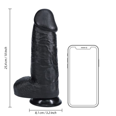 RealRock Model 25,4 cm - Realistyczna forma z przyssawką, cielisty