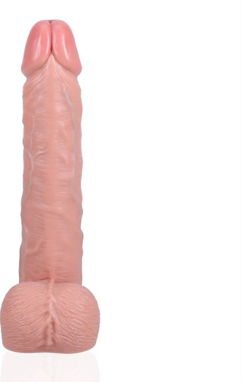 RealRock Model 33 cm - anatomiczna forma z przyssawką, duży rozmiar