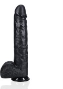RealRock Model 35,5 cm - anatomiczny rozmiar, przyssawka, naturalny kolor