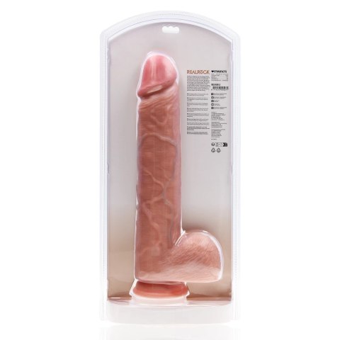 RealRock Model XL anatomiczny z przyssawką 38 cm naturalny