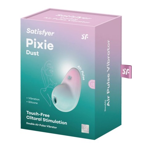Satisfyer Pixie Dust - urządzenie pulsacyjne Double Air Pulse silikon