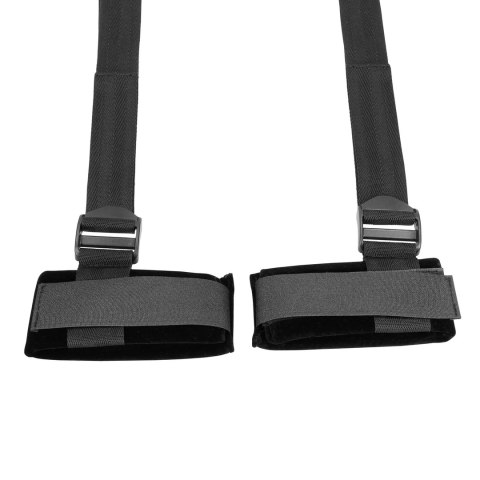 Shots Ouch! Padded Ankle Sling z regulacją i miękkim wykończeniem, czarny