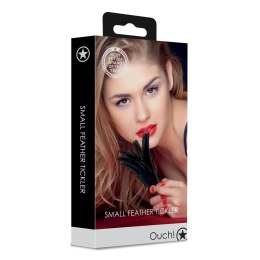 Shots Ouch! Small Feather Tickler - lekkie piorko dekoracyjne czarne