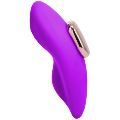 Doc Johnson Magnetic Panty Vibe - Silikonowy model z pilotem, czarny