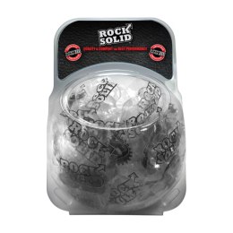 Doc Johnson zestaw 50 elastycznych pierścieni silikonowych czarnych