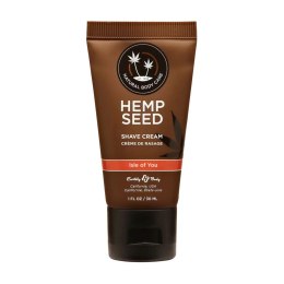 Earthly Body Hemp Shave Cream 30ml krem do golenia z olejem konopnym