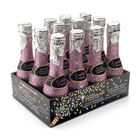 Little Genie Glitterati - Zestaw 12 konfetti szampańskich, kolorowe