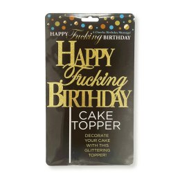 Little Genie Happy F'ing Birthday dekoracja na tort urodzinowy