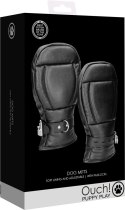 Ouch! Dog Gloves by Shots - neoprenowe rękawice imitujące łapy, czarne