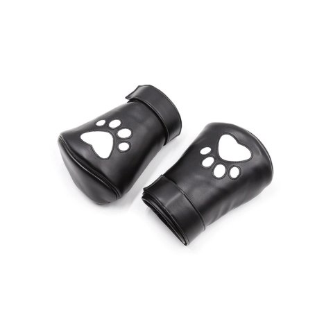 Ouch! by Shots Rękawice neoprenowe z otworem na palec, czarne