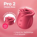 Satisfyer Pro 2 Modern Blossom - urządzenie pulsacyjne w formie roży, 11 trybow