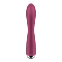 Satisfyer Spinning Rabbit 1 - podwojny model z rotacyjną głowką, rożowy
