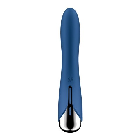 Satisfyer Vibe 1 - zakrzywiony model z obrotową głowką, silikonowy