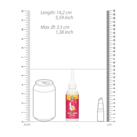 Shots Cum Face imitacja płynu smakowego 80 ml - do gier towarzyskich