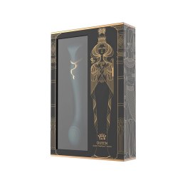 ZALO Queen PulseWave - Wibrator punktu G, złote detale, Swarovski