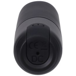 Doc Johnson Mini Bullet 10-funkcyjny silikonowy wibrator USB czarny