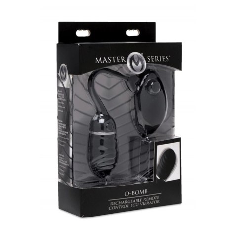 XR Brands O-Bomb bezprzewodowy model jajeczny z akumulatorem, silikon