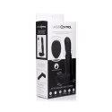 XR Brands Plug analny silikonowy z pilotem, funkcja ogrzewania