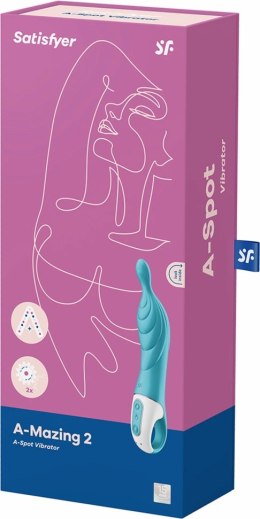 Satisfyer A-mazing 2 - model z długim trzonem i 12 trybami pracy