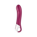 Satisfyer Big Heat zakrzywiony wibrator z funkcją podgrzewania Bluetooth