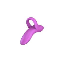 Satisfyer Bold Finger - silikonowy masażer na palec, wodoodporny, 12 trybow