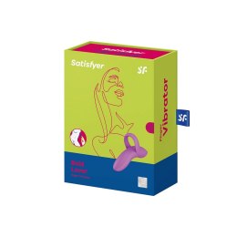 Satisfyer Bold Finger - silikonowy masażer na palec, wodoodporny, 12 trybow