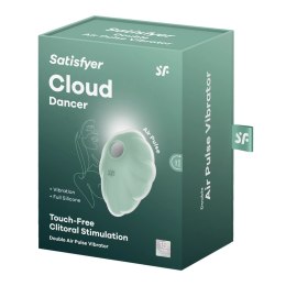 Satisfyer Cloud - Wibrujący model silikonowy Air Pulse, biały