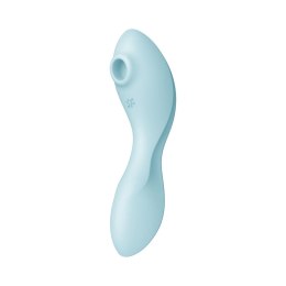 Satisfyer Curvy Trinity 5+ wielofunkcyjny model pulsacyjny Bluetooth rożowy