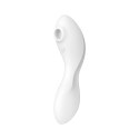 Satisfyer Curvy Trinity 5+ wielofunkcyjny model pulsacyjny Bluetooth rożowy