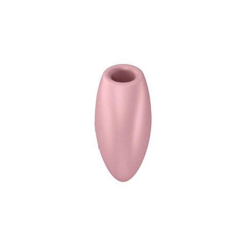Satisfyer Cutie Heart - Podwojny wibrator pulsacyjny, silikon, rożowy