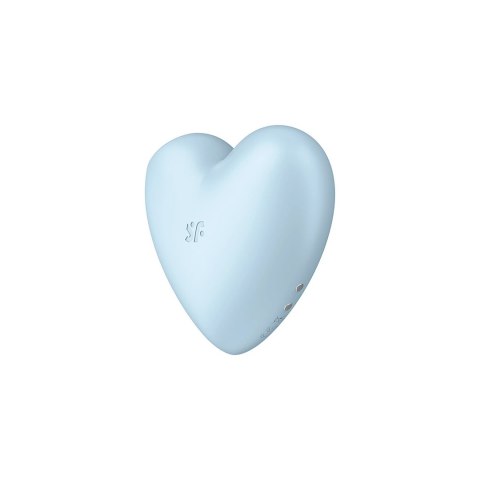 Satisfyer Cutie Heart - Wibrujący model pulsacyjny, silikon, IPX7, rożowy