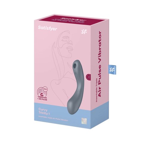 Satisfyer Dual Air Pulse - Wsuwany model z podwojną technologią powietrza