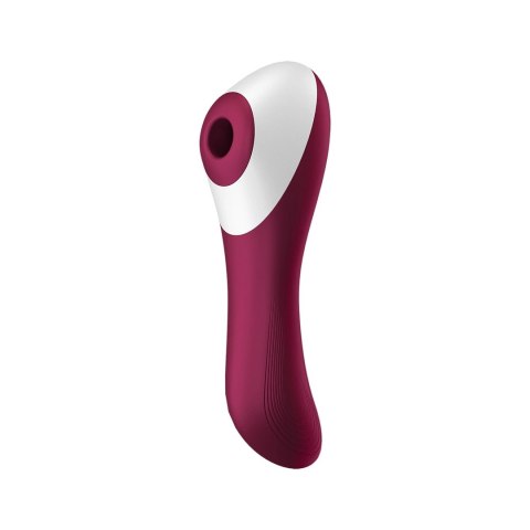 Satisfyer Dual Crush - Wibrator pulsacyjny 2w1, silikon, wodoodporny