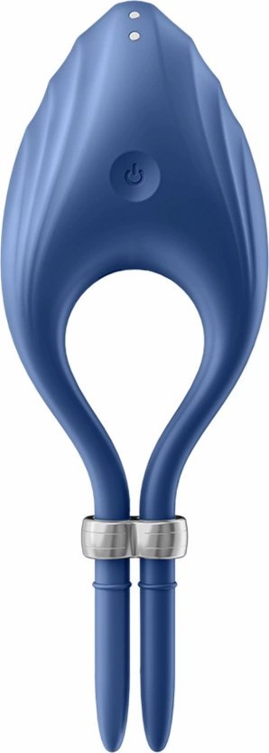 Satisfyer Duelist - Pierścień silikonowy regulowany, wibracyjny IPX7