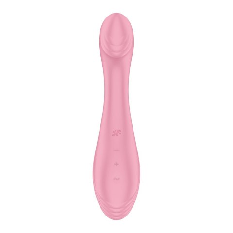 Satisfyer G-Force - silikonowy model zakrzywiony, 10 trybow wibracji
