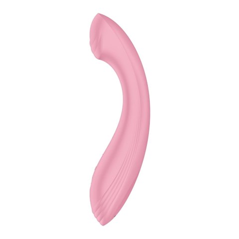 Satisfyer G-Force - silikonowy model zakrzywiony, 10 trybow wibracji