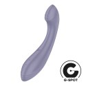 Satisfyer G-Force silikonowy wibrator zakrzywiony, 50 trybow, fioletowy