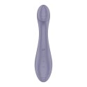 Satisfyer G-Force silikonowy wibrator zakrzywiony, 50 trybow, fioletowy