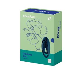 Satisfyer Glorious Duo - podwojny pierścień silikonowy z wibracjami