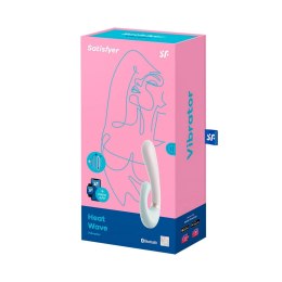 Satisfyer Heat Wave - podwojny model z funkcją podgrzewania, rożowy